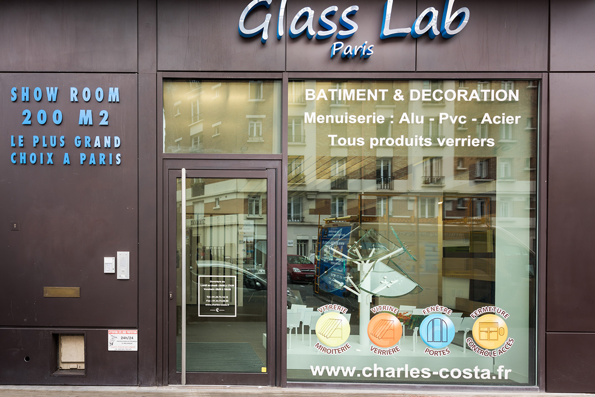 La boutique de Glass Lab Paris